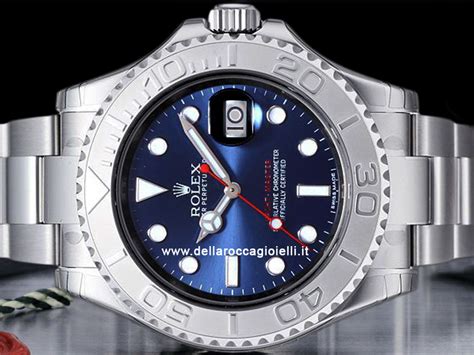 rolex yacht master acciaio oro quadrante blu|Yacht.